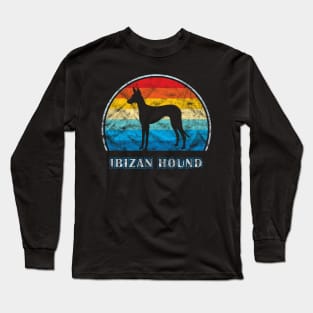 Ibizan Hound Vintage Design Dog Long Sleeve T-Shirt